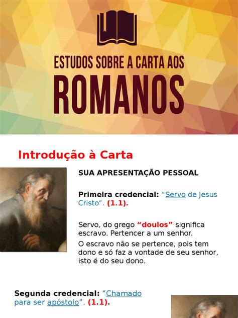 Pdf Estudo De Carta Aos Romanos Dokumen Tips