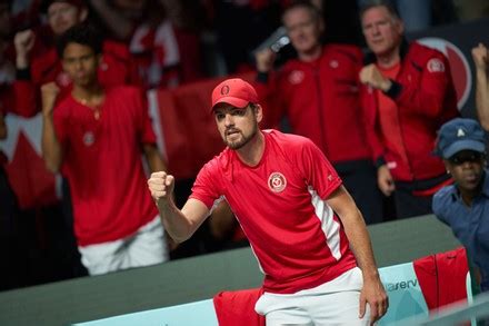 Frank Dancevic Captain Canada Seen During Editorial Stock Photo Stock