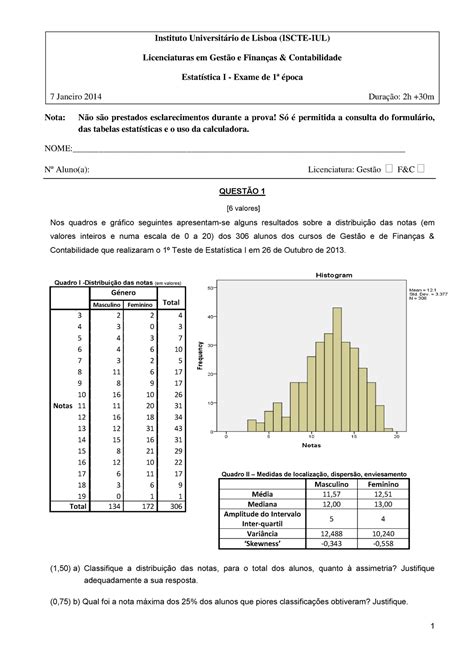 Prova 8 Janeiro 2014 questões e respostas Instituto Universitário de