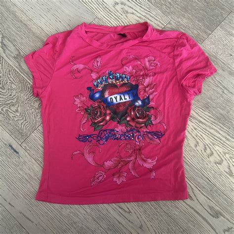 Shein Hot Pink Graphic T Shirt Thin Material Depop