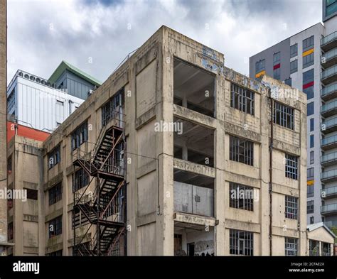 Old Derelict Warehouses On The Ipswich Waterfront Some Of The