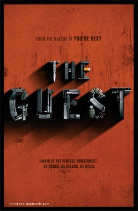 The Guest (2014) advance movie poster | Graphic design branding ...