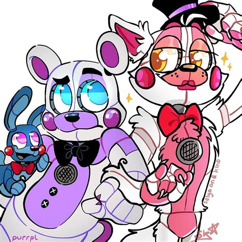 Purrpl Purrpl Png X Fnaf Drawings Anime Fnaf Fnaf Sister Location