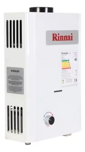 Aquecedor A Gás M07 bp Glp Rinnai Cor Branco 110V 220V Parcelamento