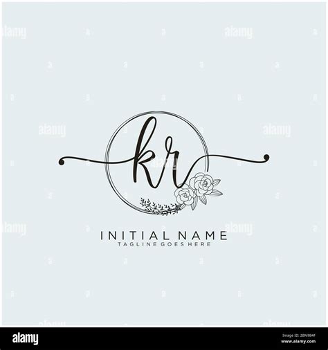 Initials Kr Vector Vectors Hi Res Stock Photography And Images Alamy