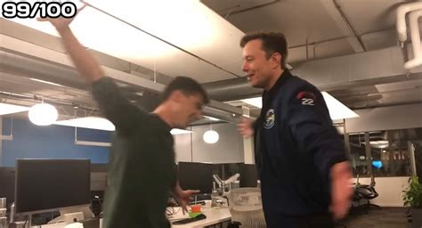 Watch Youtuber Gets Long Awaited Hug With Elon Musk Video