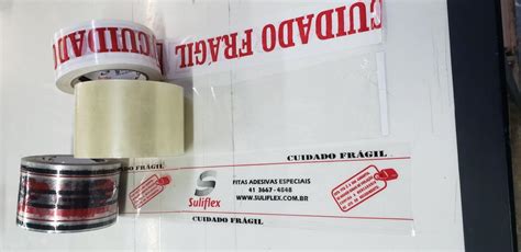 Fita Adesiva Personalizada Soluc Es Industriais