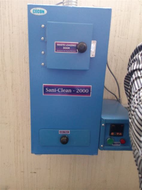 CECON Electrical Smoke Control Sanitary Napkin Incinerator 1000W