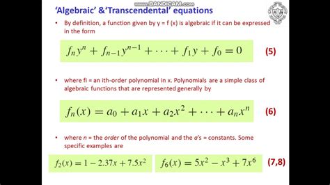 Numerical Methods Lecture 3 Youtube