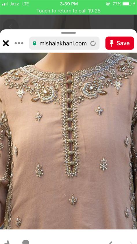 Pin By Sam Mona On Misha Lakhani Embroidery Fashion Embroidery Neck