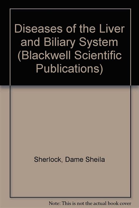 Diseases Of The Liver And Biliary System Blackwell Scientific