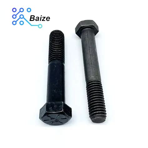 Auto Parts Hex Head Fasteners Carbon Steel Hexagon Bolts Half Thread