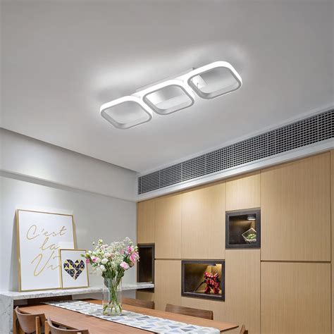 Plafoniera Led Goeco 53x17x8 Cm Square 6500k Alb EMAG Ro