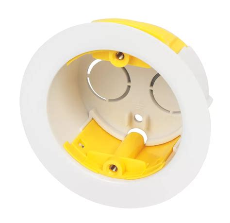 Appleby 1 Gang Dry Lining Circular Knockout Box 35mm Screwfix