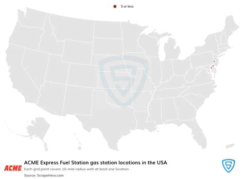 List Of Acme Express Fuel Station In Usa Scrapehero Data Store