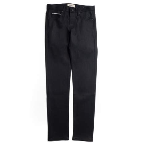 Naked Famous Super Guy Black Cobra Stretch Selvedge Gerhard