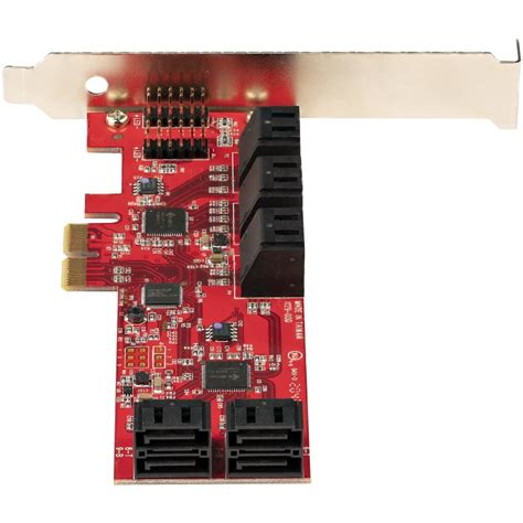 StarTech Tarjeta PCIe Controladora SATA De 10 Puertos Tarjeta