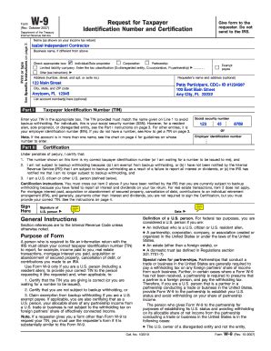 W 9 Form Printable - Fill and Sign Printable Template Online