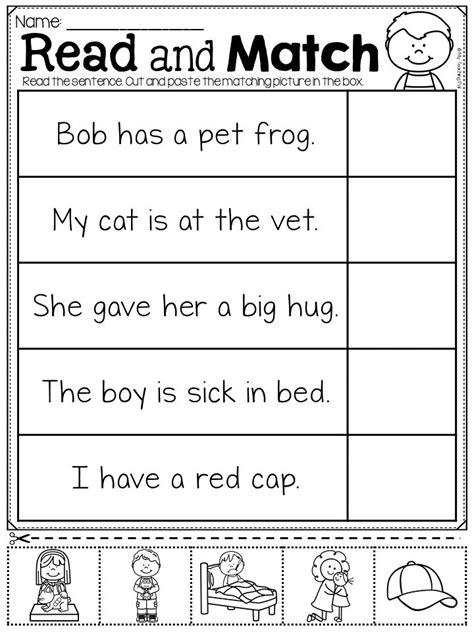 Kindergarten Sight Word Practice Sentences And Games Guided Reading Levels A And B Reading