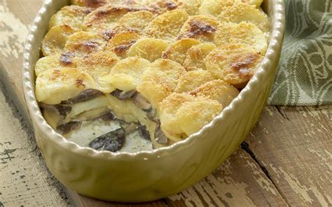 Gratin De Pommes De Terre Aux Champignons Cuisine Et Recettes