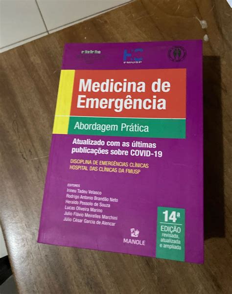 Medicina De Emerg Ncia Abordagem Pr Tica Edi O Livro Usado