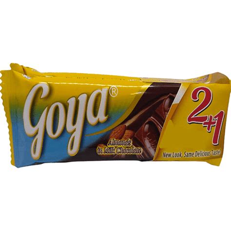Goya Almonds In Milk Chocolate 30g X 2s1 Chocolate Walter Mart