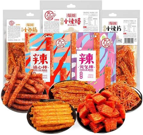 Latiao Combination Pack Spicy Strips Nostalgic Snack Gift Pack Internet