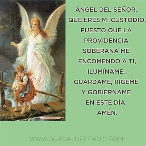 Oraci N Del Ngel De La Guarda Mensajes De Angeles Oraciones