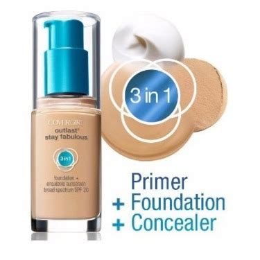 COVERGIRL Outlast Stay Fabulous 3-in-1 Foundation reviews in Foundation ...