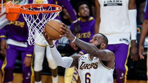 Nba Playoffs Lebron James Los Angeles Lakers Top Memphis Grizzlies