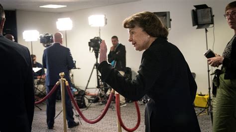 Dianne Feinstein Rode One Court Fight To The Senate Another Has Left Her Under Siege The New