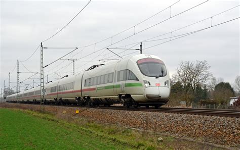 Eine Doppeleinheit Der BR 411 War Am 07 02 20 Unterwegs Als ICE 1600