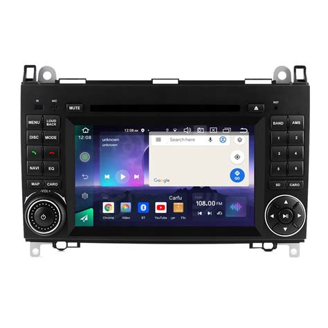 Radio Android DAB DVD GPS WiFi Mercedes A B Viano Vito Sprinter VW