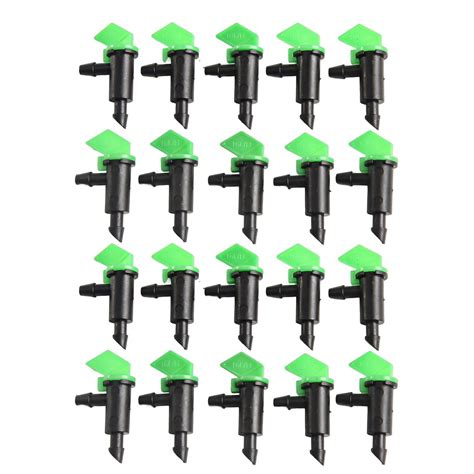 20pc Irrigation Drip Emitter Flag Dripper For 3mm Hole Punches