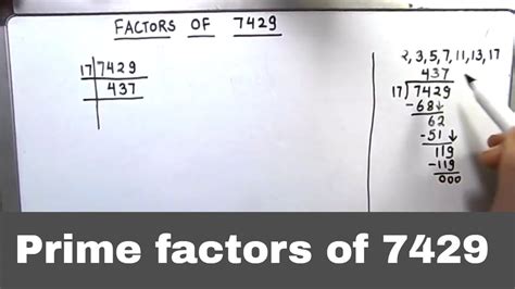 Factors Of How To Find Prime Factors Of By Prime