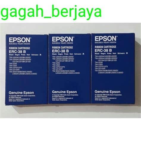 Jual Tinta Epson Pita Erc 38 B Ribbon Original Shopee Indonesia