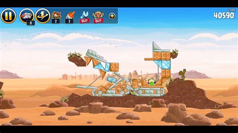 Angry Birds Star Wars Tatooine Level Youtube