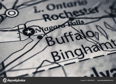 buffalo usa map stock photo aallm