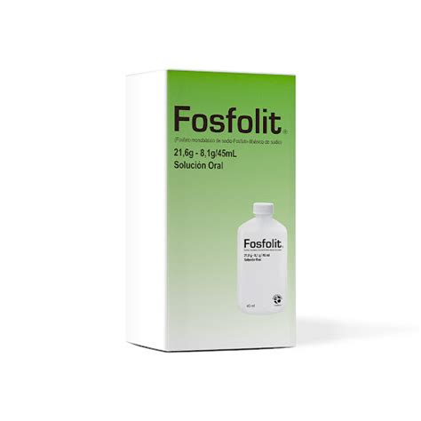 Fosfato Sódico Dibasico Monobasico Fosfolit 81g 216g 45ml Solucion