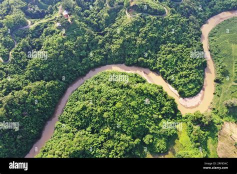 Khagrachhari Bangladesh July 23 2023 The Crooked Chengi River