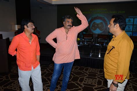 Chiranjeevi Mohan Babu Tsr And Murali Mohan At Maa Diary 2020