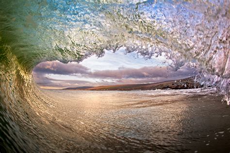 beautiful barrel wave ireland | George Karbus Photography