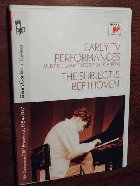 DVD グレン グールド Glenn Gould on Television 1 EARLY TV PERFORMANCES THE