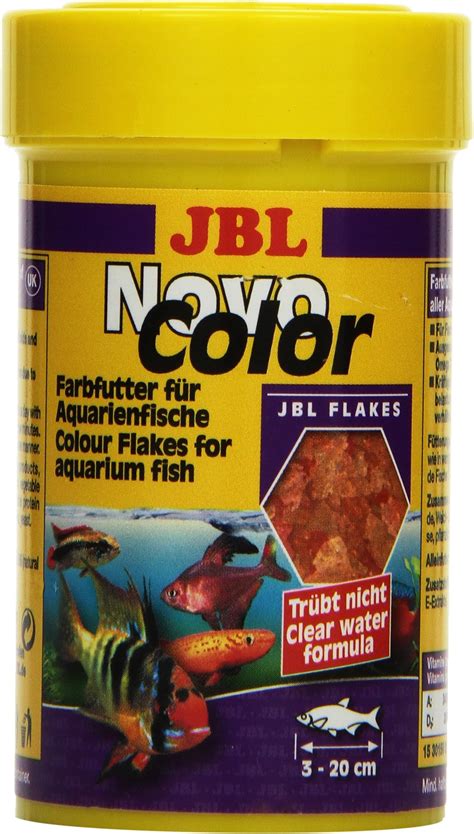 Jbl Novocolor Complete Food For Colourful Aquarium Fish Flakes