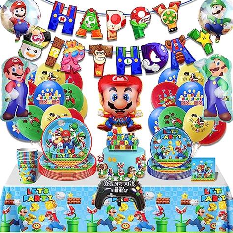 10 Mejores Decoracion De Cumpleaños De Mario Bros 2024 Mi Experiencia