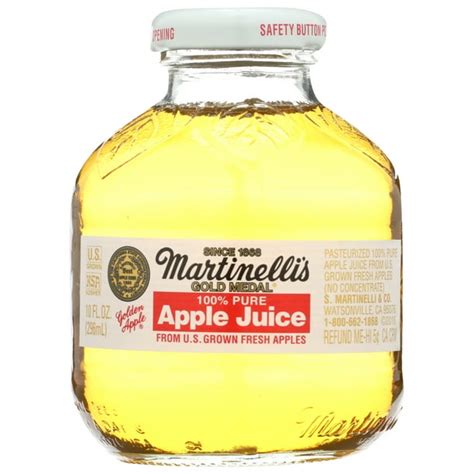 Martinellis Apple Juice 10 Fl Oz Bottle