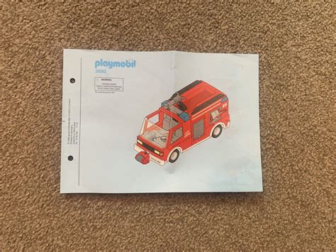 Playmobil Fire Engine Truck With Firefighters Online Kaufen Ebay