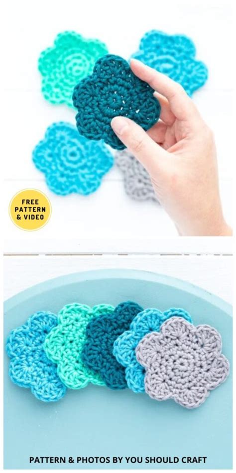 7 Quick And Free Crochet Face Scrubbie Patterns The Yarn Crew