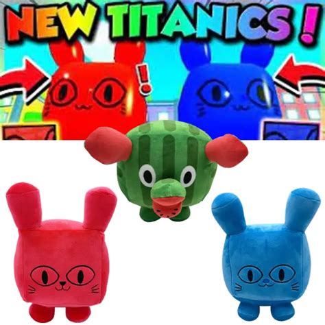 RED TITANIC BALLOON Cat Plush For Children £8.45 - PicClick UK