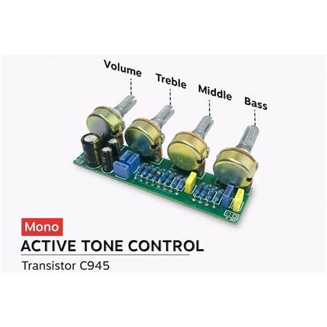 Jual Tone Control Mono Aktif Transistor Plus Middle Shopee Indonesia